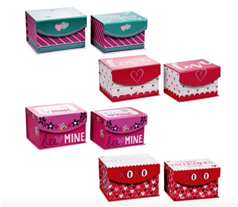 Shop these best valentine's day gift ideas for him, her, your friends, and kids. Nesting Valentine's Day Gift Boxes With Flip-Top Lids | Valentine's Day Decorations From the ...