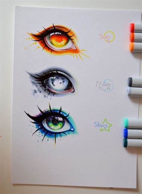 Creative Eye Drawing Ideas Gelidoeignifugo