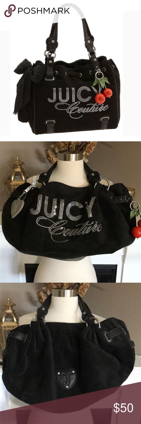 Juicy Couture Black Cherry Daydreamer Satchel Juicy Couture Fashion