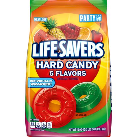 Lifesavers Hard Candy 5 Flavours 1400 G Candy Store