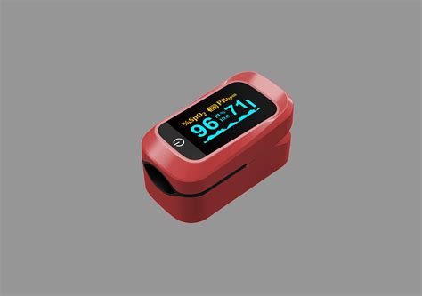 Fingertip Home Oxygen Saturation Monitor Oled 30 Bpm Blood Pressure Machine