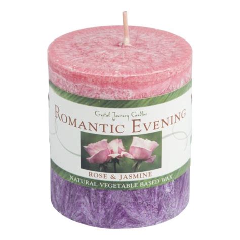 Romantic Evening Aromatherapy Pillar Candle Mystery Arts Online Store