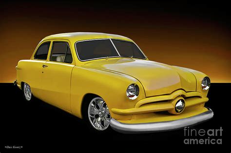 1950 Ford Custom Coupe Photograph By Dave Koontz
