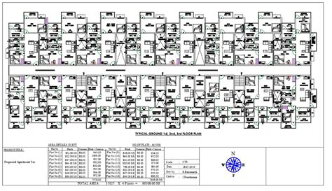 2 Bhk Apartment Plan Autocad Drawing Download Dwg File Cadbull