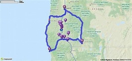Driving Directions from Eugene, Oregon to Eugene, Oregon | MapQuest ...