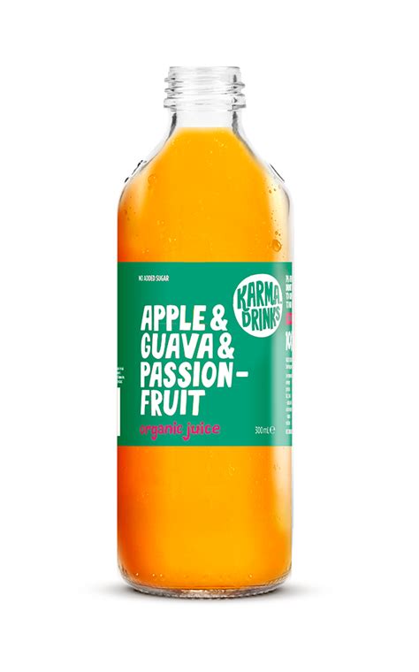 Karma Apple Guava And Passionfruit Juice Karma Drinks Limited