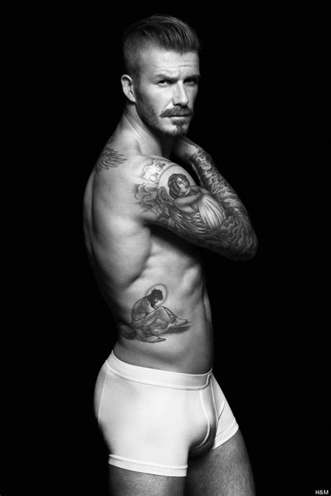 David Beckham Silver Statue Unveiled As He Strips Off To Promote His H