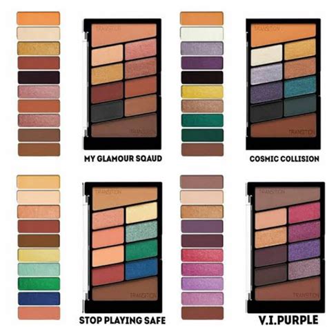 Great combinations come in five— the points on a star, b Wet n Wild Color Icon Eyeshadow 10 Pan Palette (New Shades ...