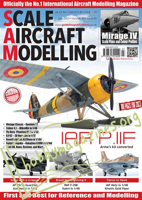 Scale Aircraft Modelling July 2023 Download Digital Copy Magazines