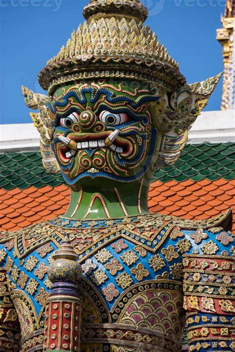 Huge Garuda Statue At Wat Phra Kaew Bangkok Thailand 825745 Stock