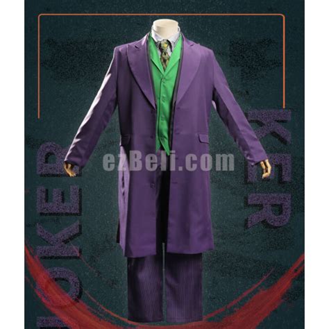 Movie Joker Arthur Fleck The Joker Costume Purple Suit Cosplay Costume