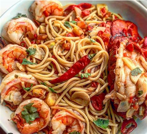 Shrimp And Lobster Pasta Recipe Diary