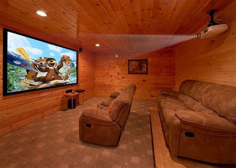 Are there any cabins in the smoky mountains? Luxury Cabin with Theater Room, 3 Decks, Pool Table and ...