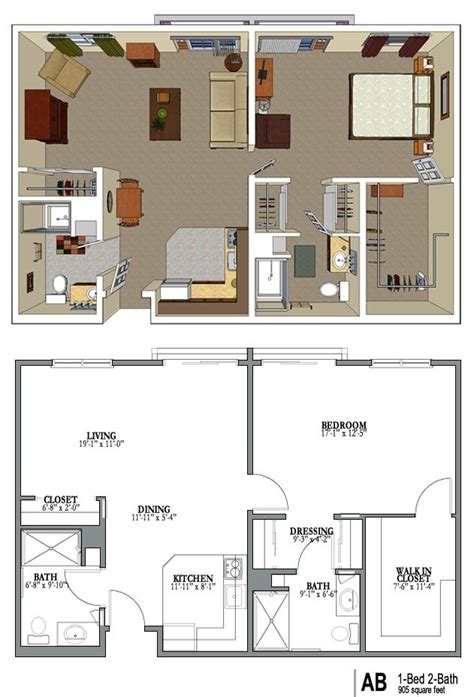 Senior Living Home Plans
