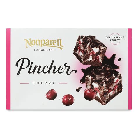 Торт Nonpareil «Пінчер» з вишнею 350г – онлайн-супермаркет «Сільпо»