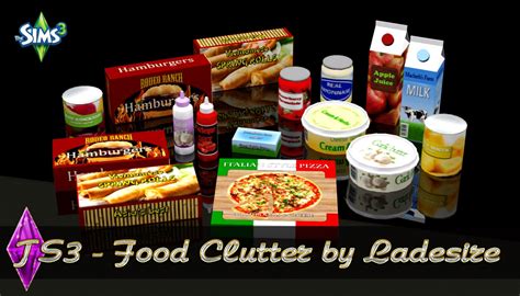 Ladesire Creative Corner Ts3 Food Clutter By Ladesire Hi New Set