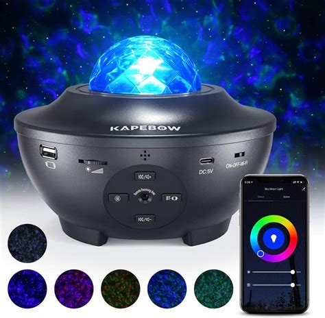 Blisslights Sky Lite Laser Star Projector With Led Nebula Galaxy For