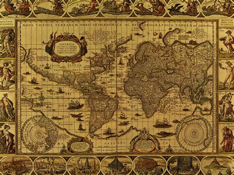 Redirecting Old World Maps Vintage Map Decor Monster Pictures