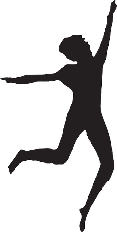 Leaping Dancer Silhouette Clipart Free Download On Clipartmag