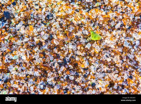 Glass Beach Eleele Kauai Hawaii Usa Stock Photo Alamy