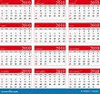 Calendar 2010 stock vector. Illustration of simple, agenda - 10048031