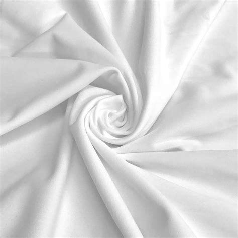 White Matte Milliskin Nylon Spandex Fabric 4 Way Stretch Etsy