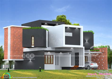 3825 Square Feet Cool Ultra Modern House Design Kerala Home Design