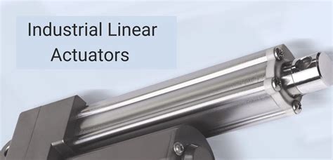 Industrial Linear Actuators Comparison Table Progressive Automations