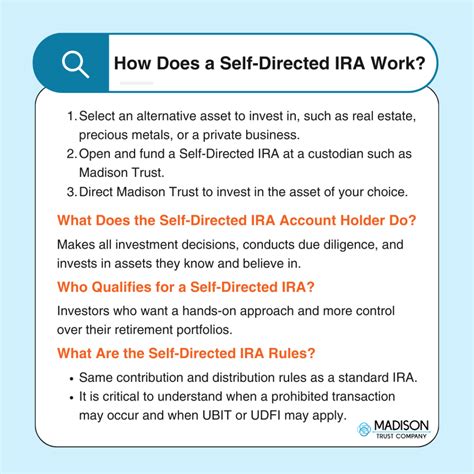 How Does A Self Directed Ira Work A Comprehensive View Of Sdira