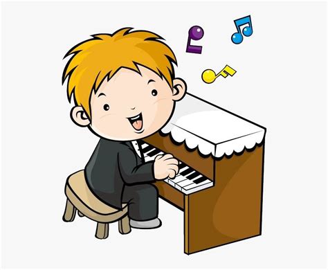 Playing The Piano Animation Free Transparent Clipart Clipartkey