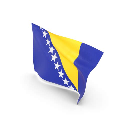 Flag Of Bosnia And Herzegovina Png Images And Psds For Download Pixelsquid S114361892