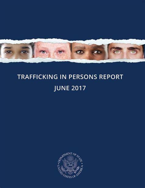 2017 Trafficking In Persons Report United States Department Of State