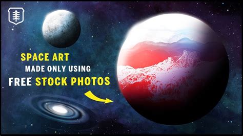Create A Space Composite In Photoshop Youtube