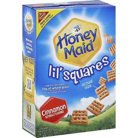 Nabisco Honey Maid Grahams Lil Squares Cinnamon Shop Valli Produce