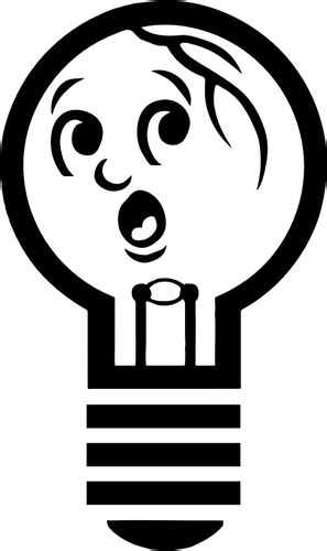 Light Bulb Silhouette Public Domain Vectors