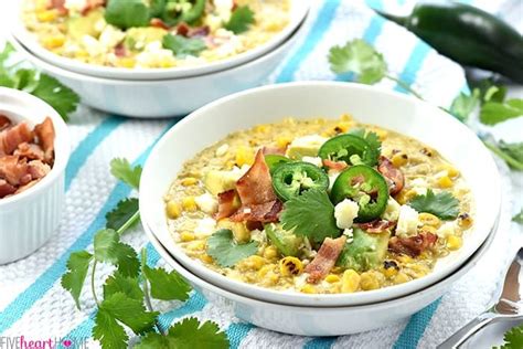 Slow Cooker Mexican Street Corn Chowder Crockpot Soup Recipes Chicken