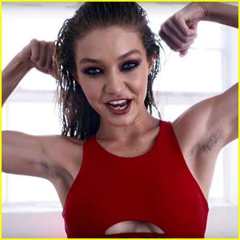 Gigi Hadid Shows Her Unshaven Armpits In New Video Gigi Hadid Video