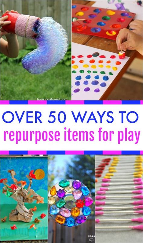 50 Ideas For Repurposing Items For Play Business For Kids