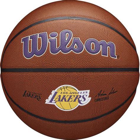 Ballon De Basket Polyvalent Nba Wilson Los Angeles Lakers Indoor Outdoor