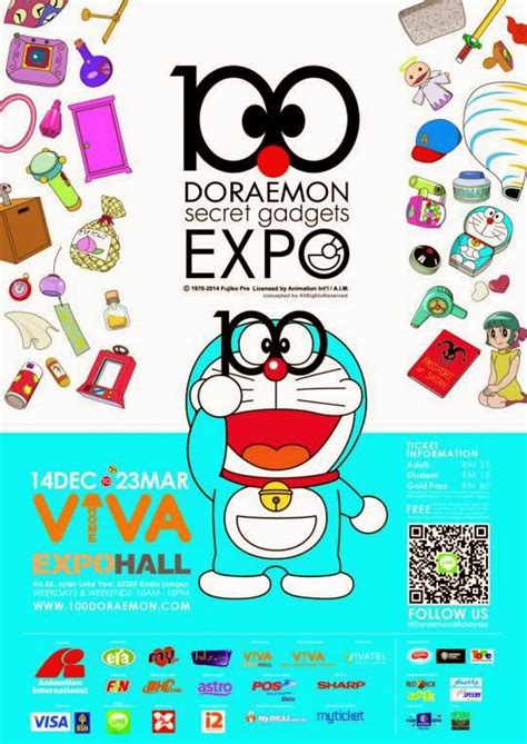 100 Doraemon Secret Gadgets Expo Malaysia | Events nonstop