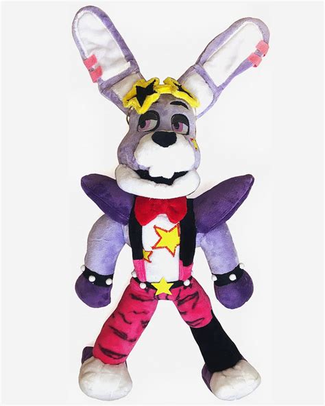 First Plush Glamrock Bonnie Fnaf Fnaf Plushies Fnaf Etsy The Best