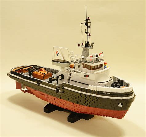 Lego Tug Boat Lego Boat Lego Creator Sets Lego Machines Lego Kits