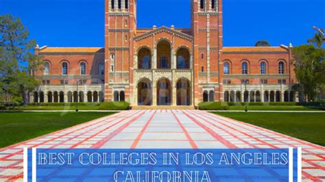 small private colleges in los angeles infolearners
