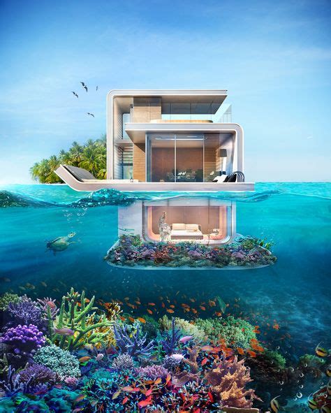 Dubais First Floating Underwater Apartments Schwimmende Häuser