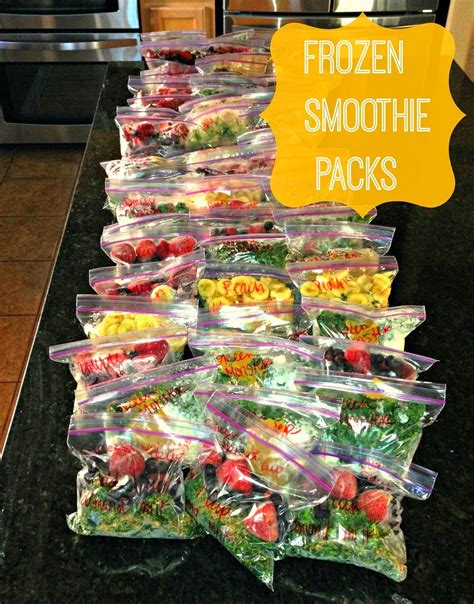 All Things Katie Marie Frozen Smoothie Packs Frozen Smoothie Packs Frozen Smoothie Healthy