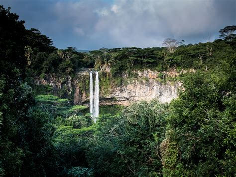 Free Images Waterfall Jungle Cliff Stream