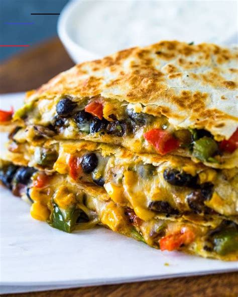 Learn how to make our delicious cheesy chicken quesadillas recipe with our simple and easy to follow step by step preparation and cooking directions. Southwest Veggie Quesadillas Recipe | Yummly - # ...