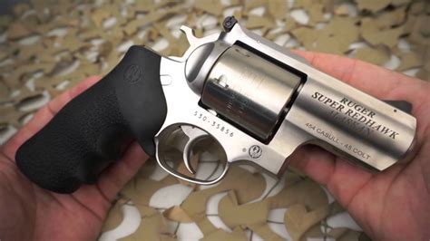 Ruger Super Redhawk Alaskan 454 Casull 45 Colt Big Bore Revolver