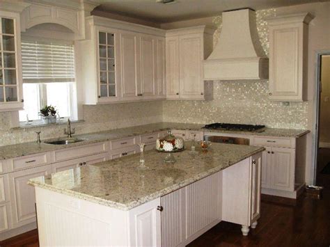 The question is whether or not it is better. White Crema Pearl Granite - Madison Art Center Design