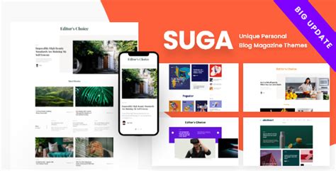 Suga Magazine And Newspaper Wordpress Theme By Bkninja Themeforest